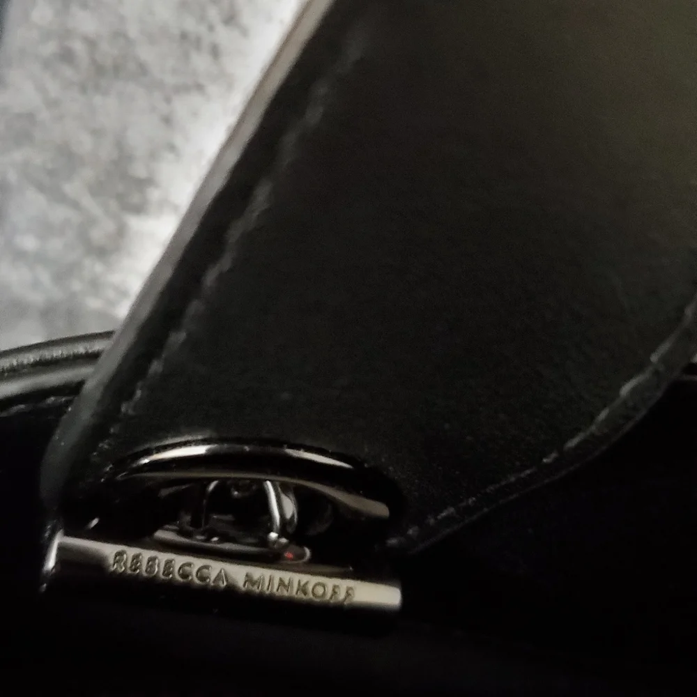 Rebecca Minkoff black quilted leather bag - Picture 7 of 10